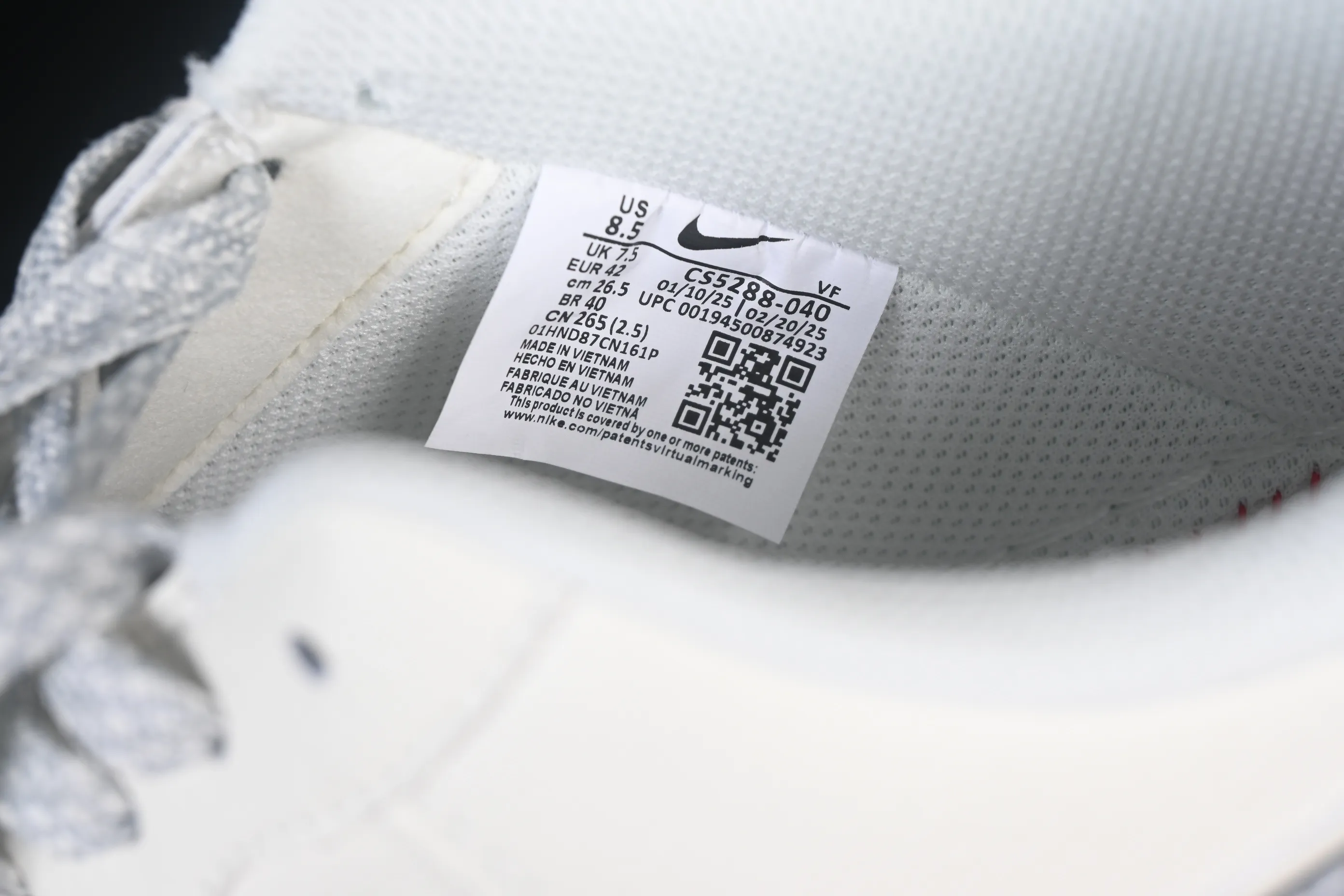 All categories Nk Air Force 1 Air Force series Nk Air Force 1 Low Air Force low top Nike Air Force 1'07 Low Stusi beige small three hook Air Force 1 low top casual sneakers CS5288-040